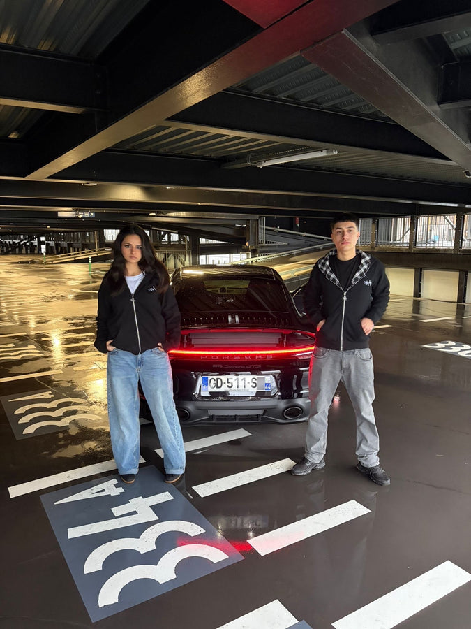 Zip réversible black jack