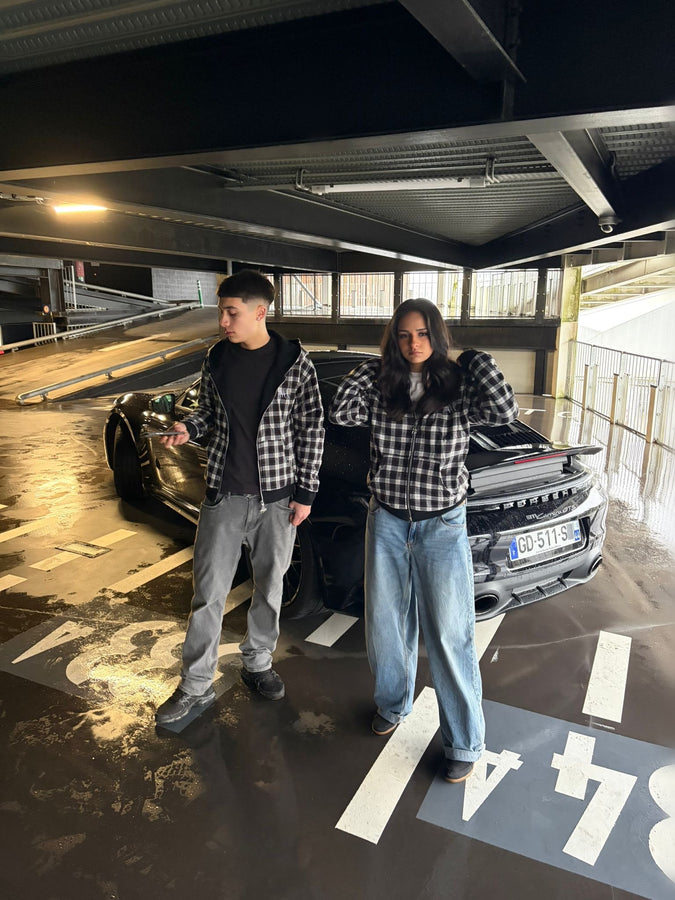 Zip réversible black jack