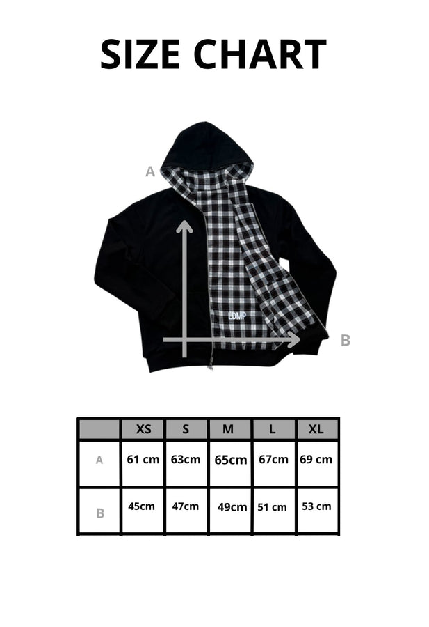Zip réversible black jack